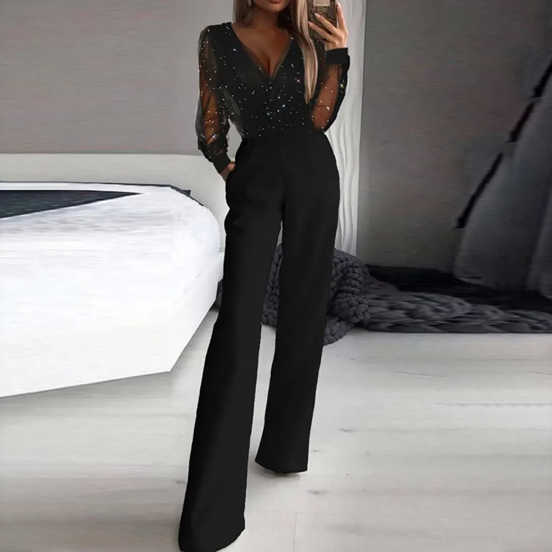 Eve - Glitter Jumpsuit