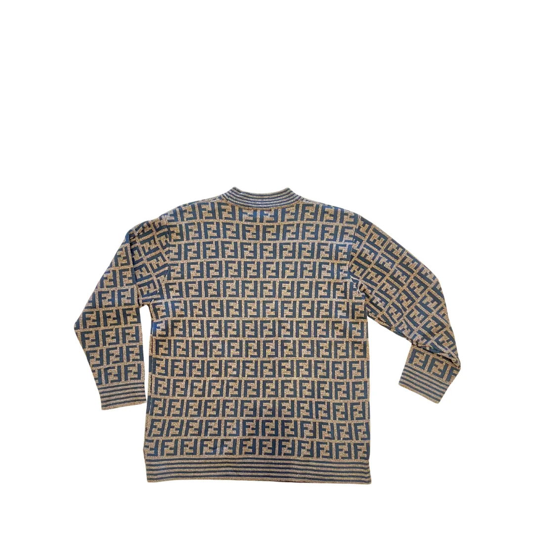 Fendi FF Oversized Crewneck Sweater