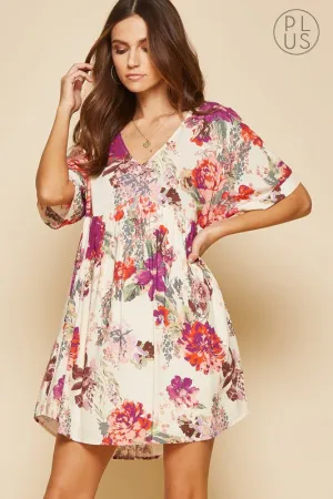 Floral Babydoll Dress
