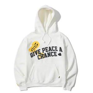 GPC SMILE BIG LOGO HOODIE WHITE