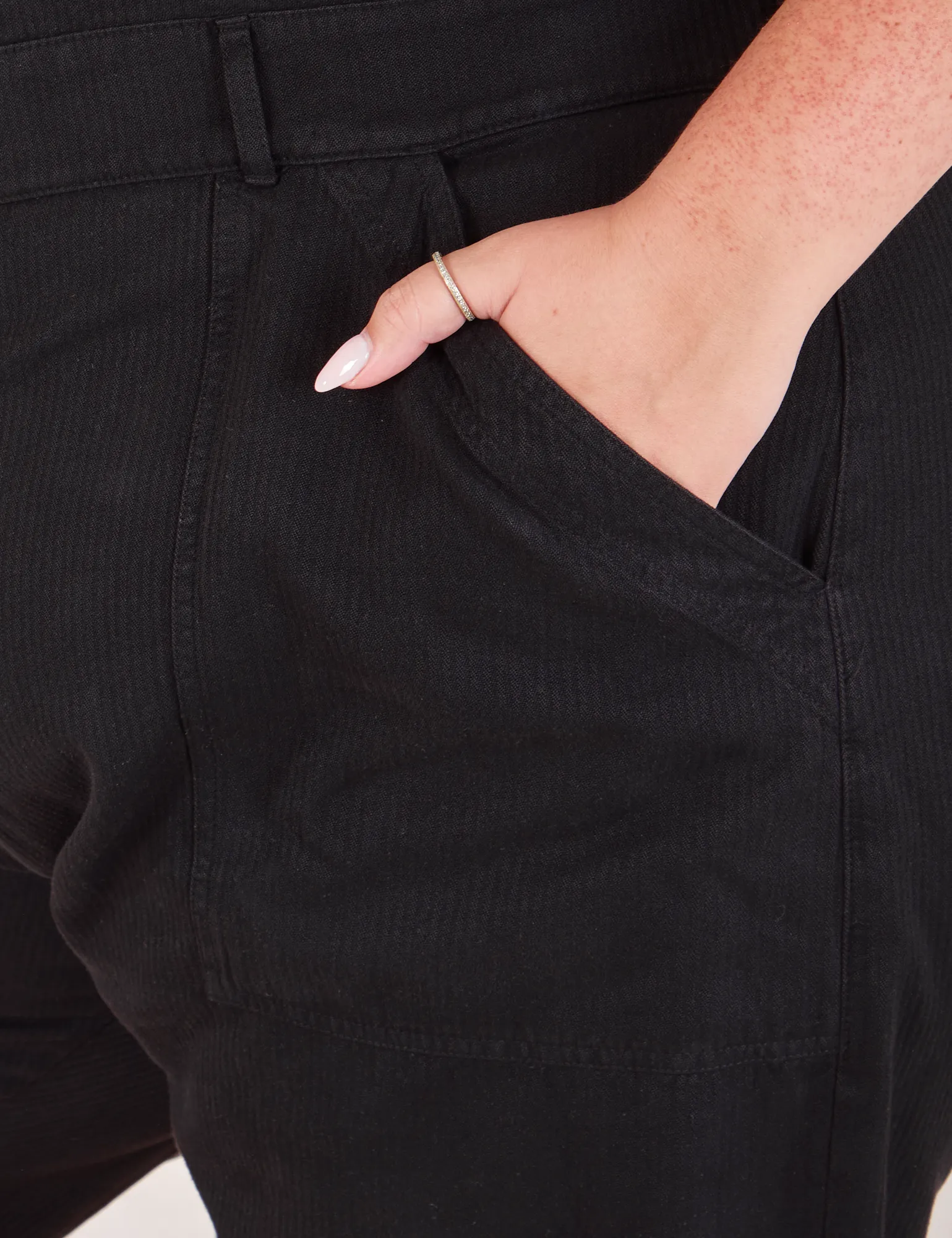 Heritage Short Sleeve Jumpsuit - Basic Black