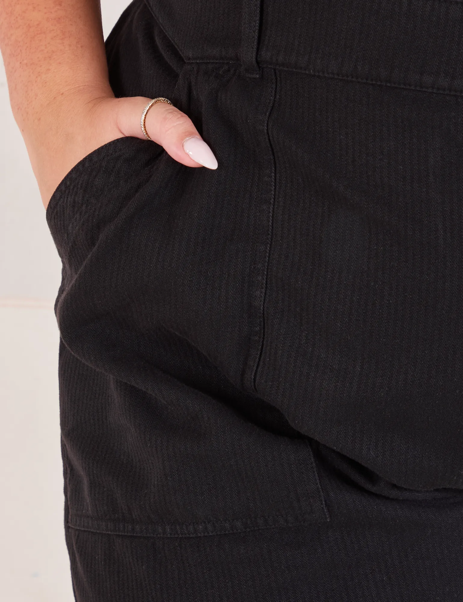 Heritage Short Sleeve Jumpsuit - Basic Black