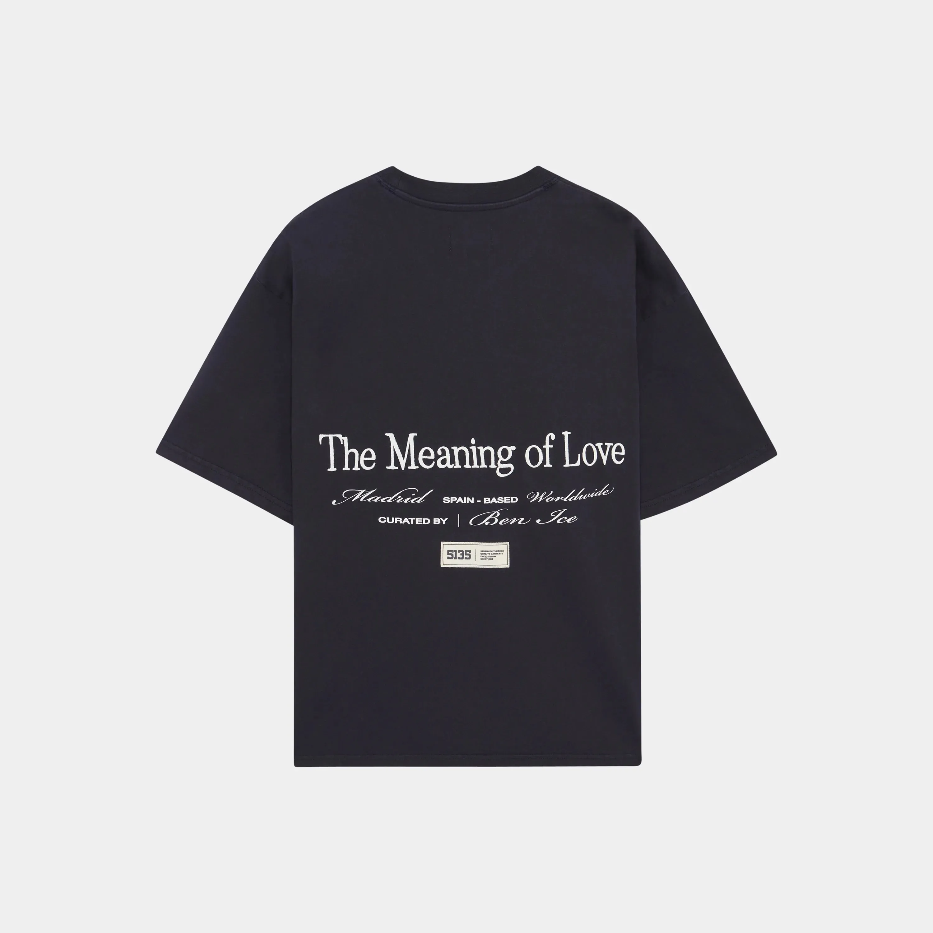 Insider Navy Oversized Tee