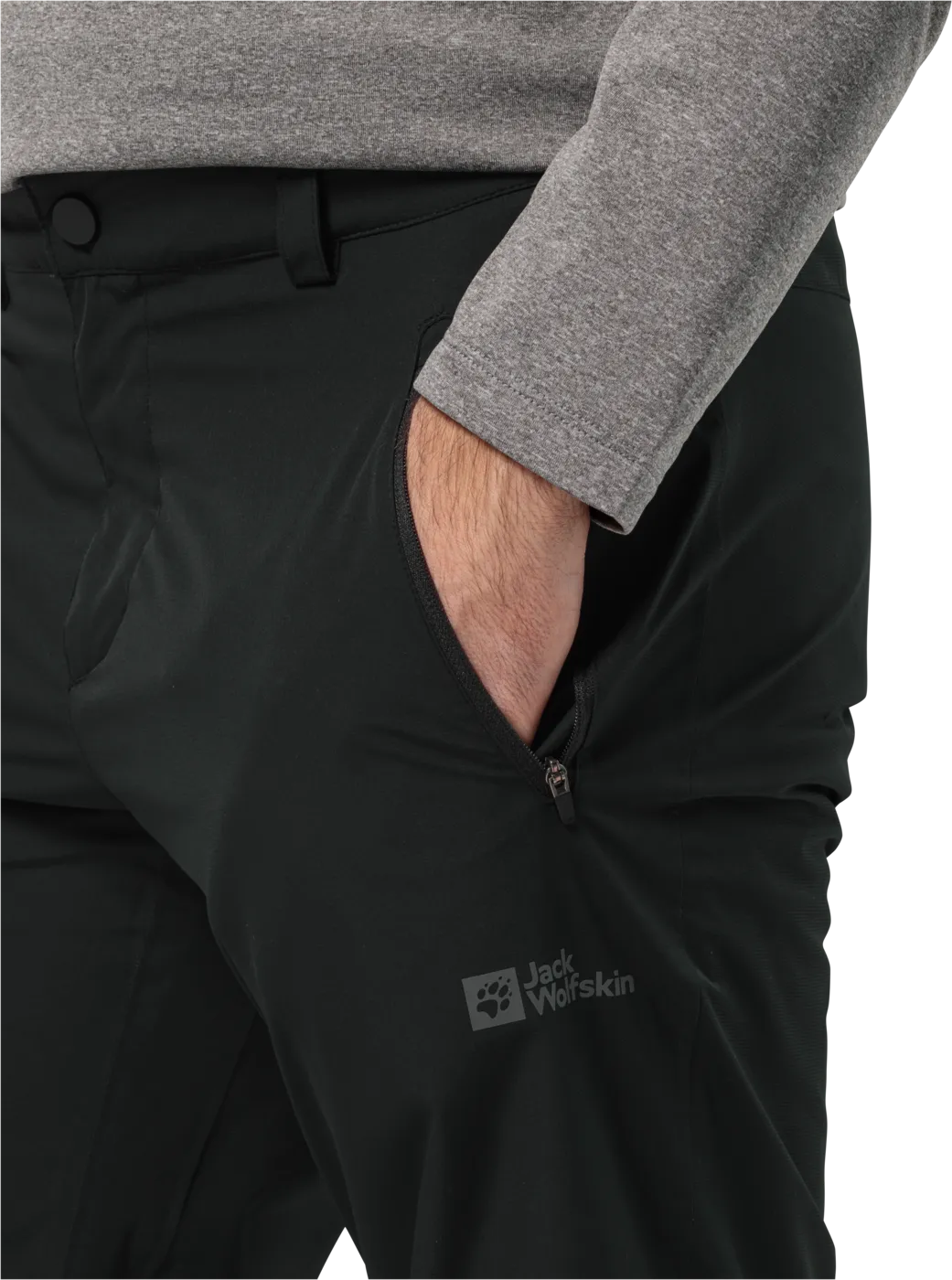 Jack Wolfskin Men&#x27;s Parana Pants Black | Buy Jack Wolfskin Men&#x27;s Parana Pants Black here | Outnorth