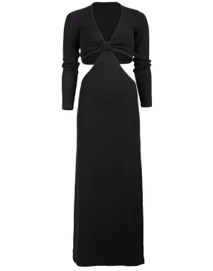 Jana Knit Dress - Black