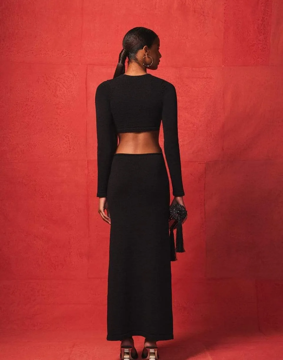 Jana Knit Dress - Black