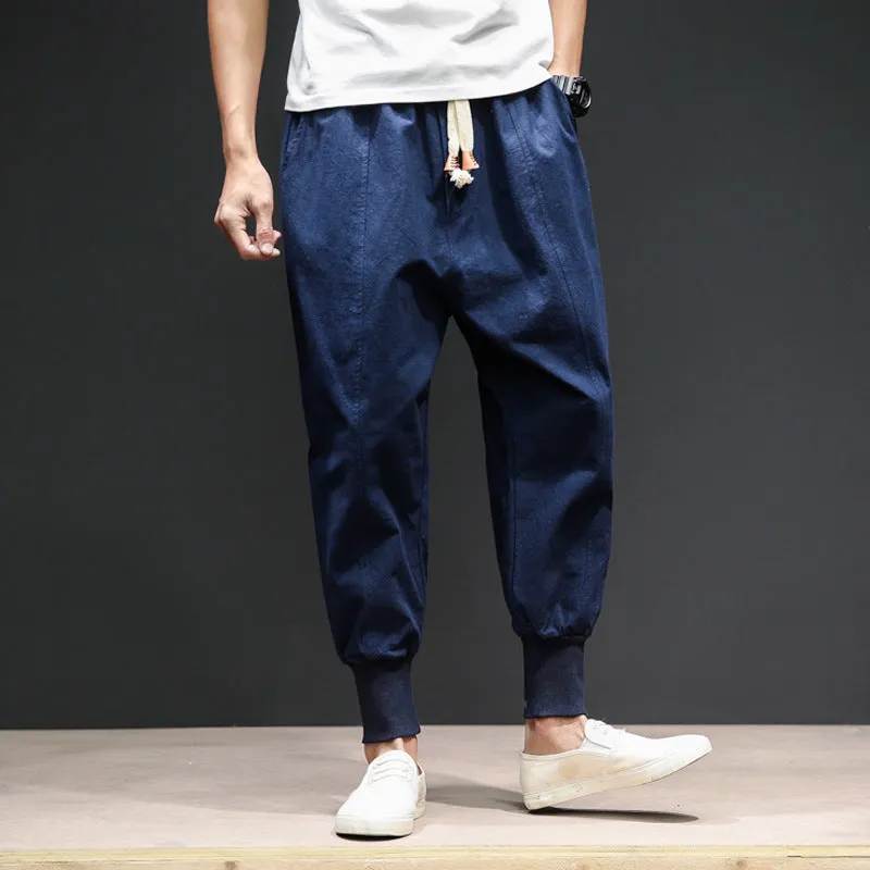 Japanese-Style Casual Harem Pants