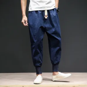 Japanese-Style Casual Harem Pants