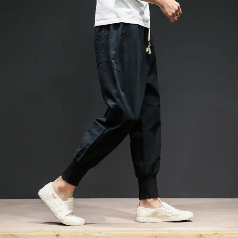 Japanese-Style Casual Harem Pants