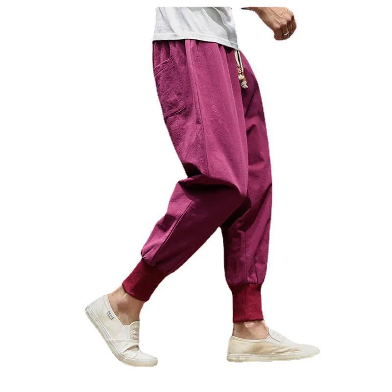 Japanese-Style Casual Harem Pants