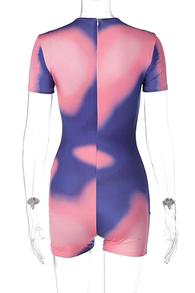 JC442 Short Sleeve Graphic Rompers