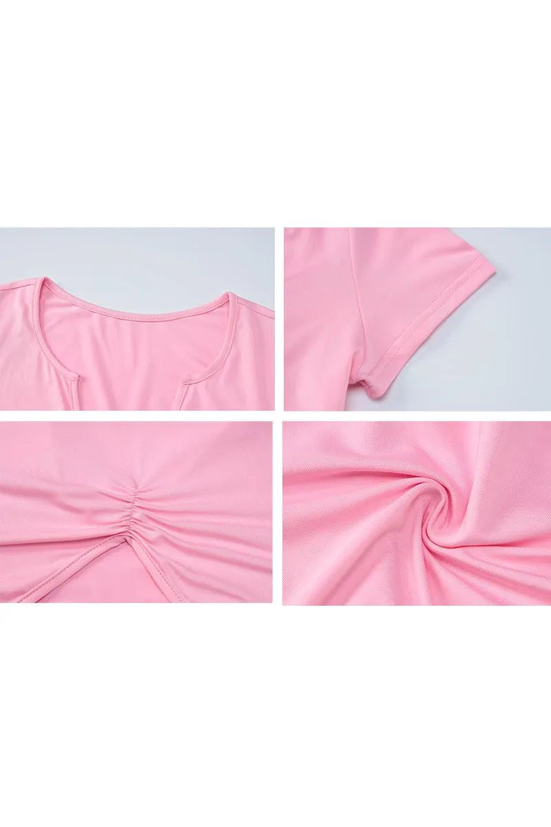 JD160 V neck Fitted Rompers