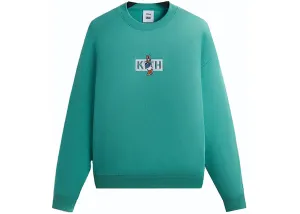Kith x Disney Mickey & Friends Daisy Duck Classic Logo Crewneck Mykonos