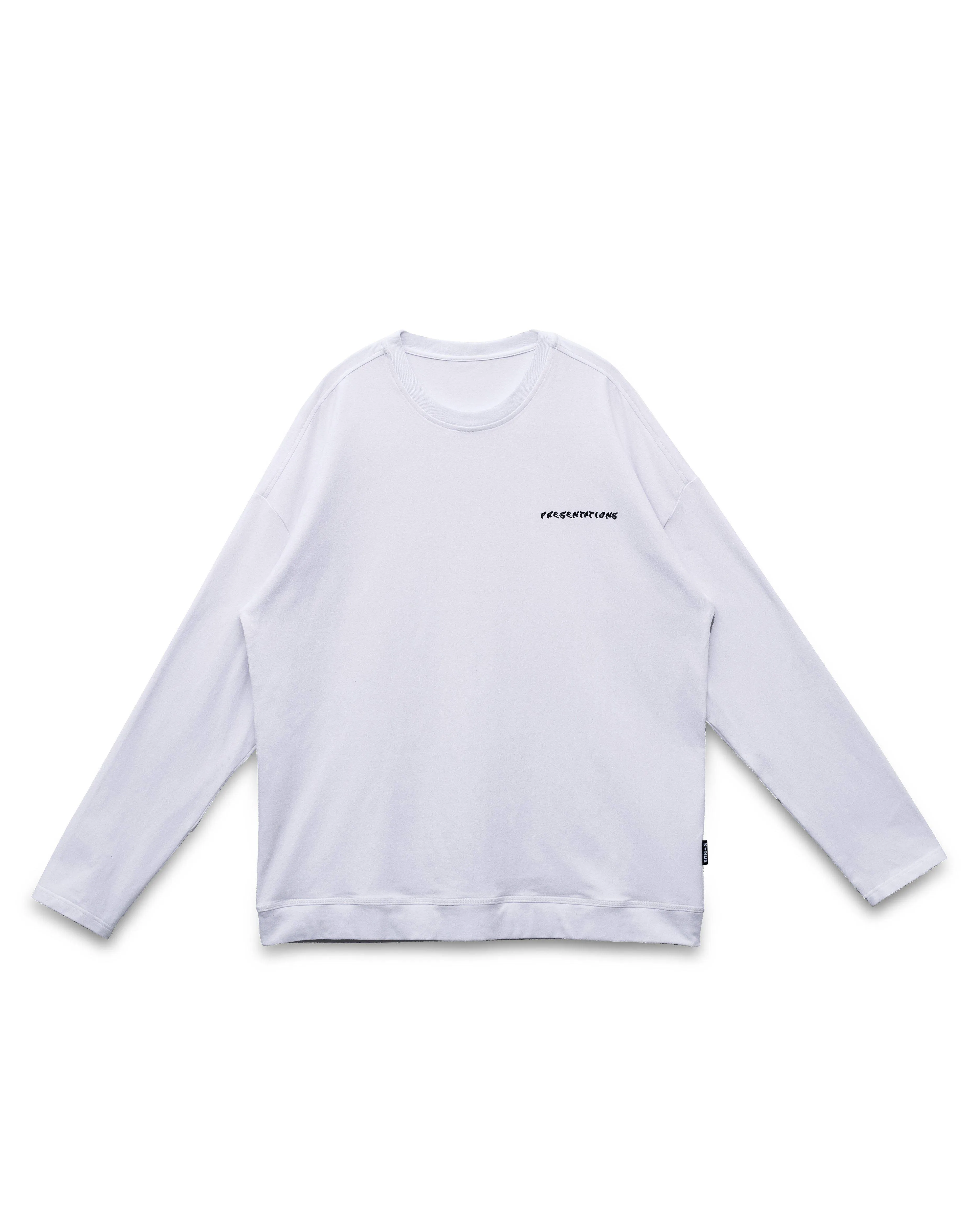 Konus Men's Long Sleeve Tee in White