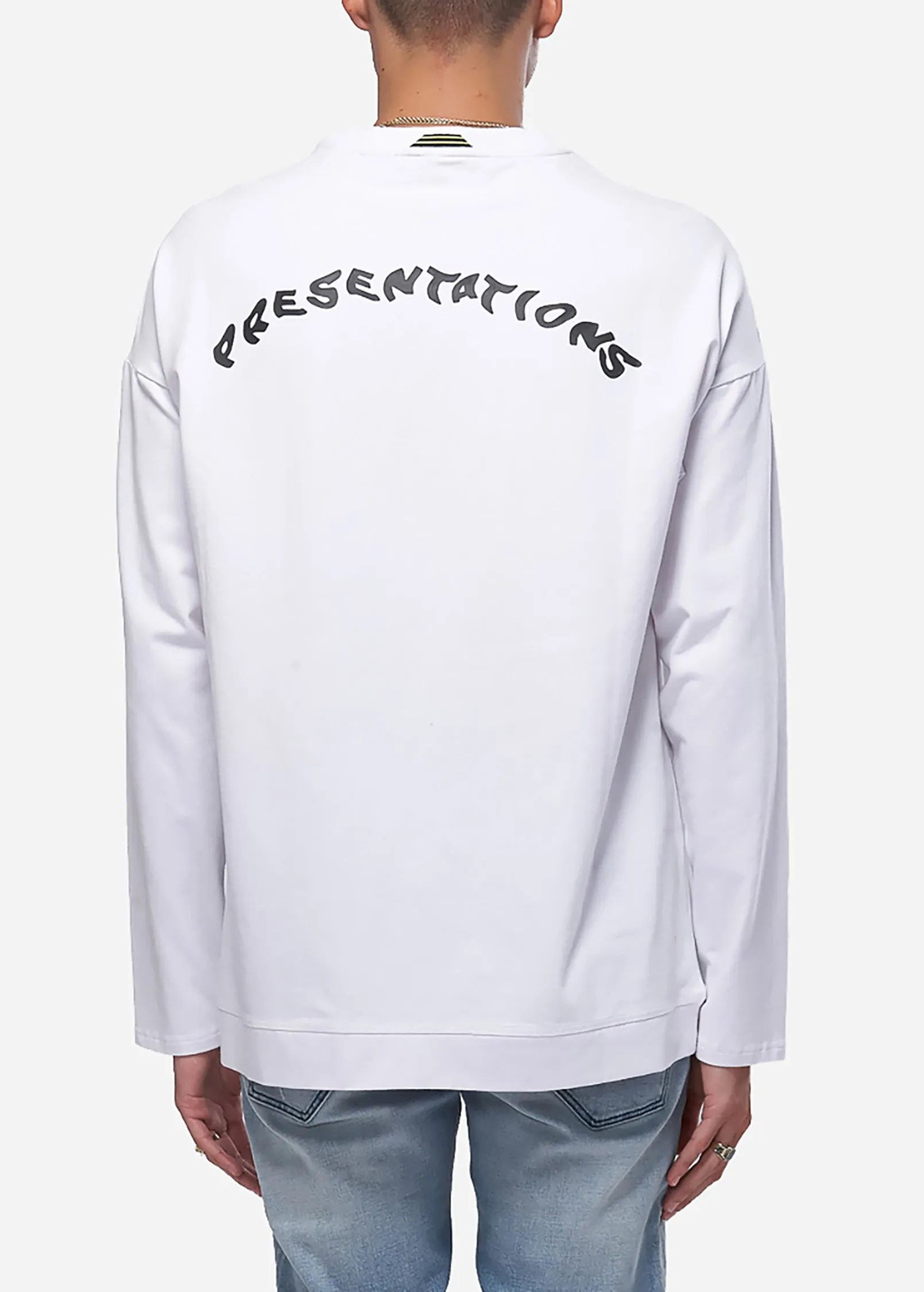 Konus Men's Long Sleeve Tee in White