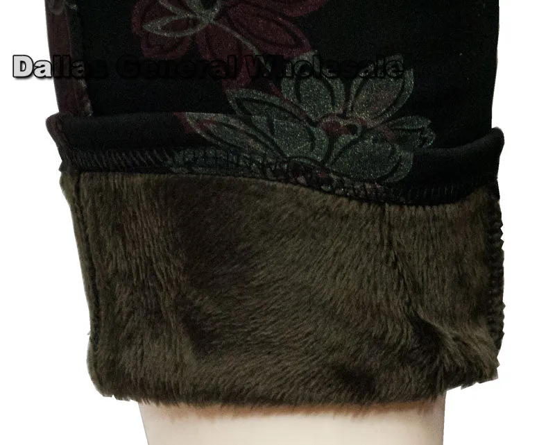 Ladies Fur Lining Pull On Pants Wholesale
