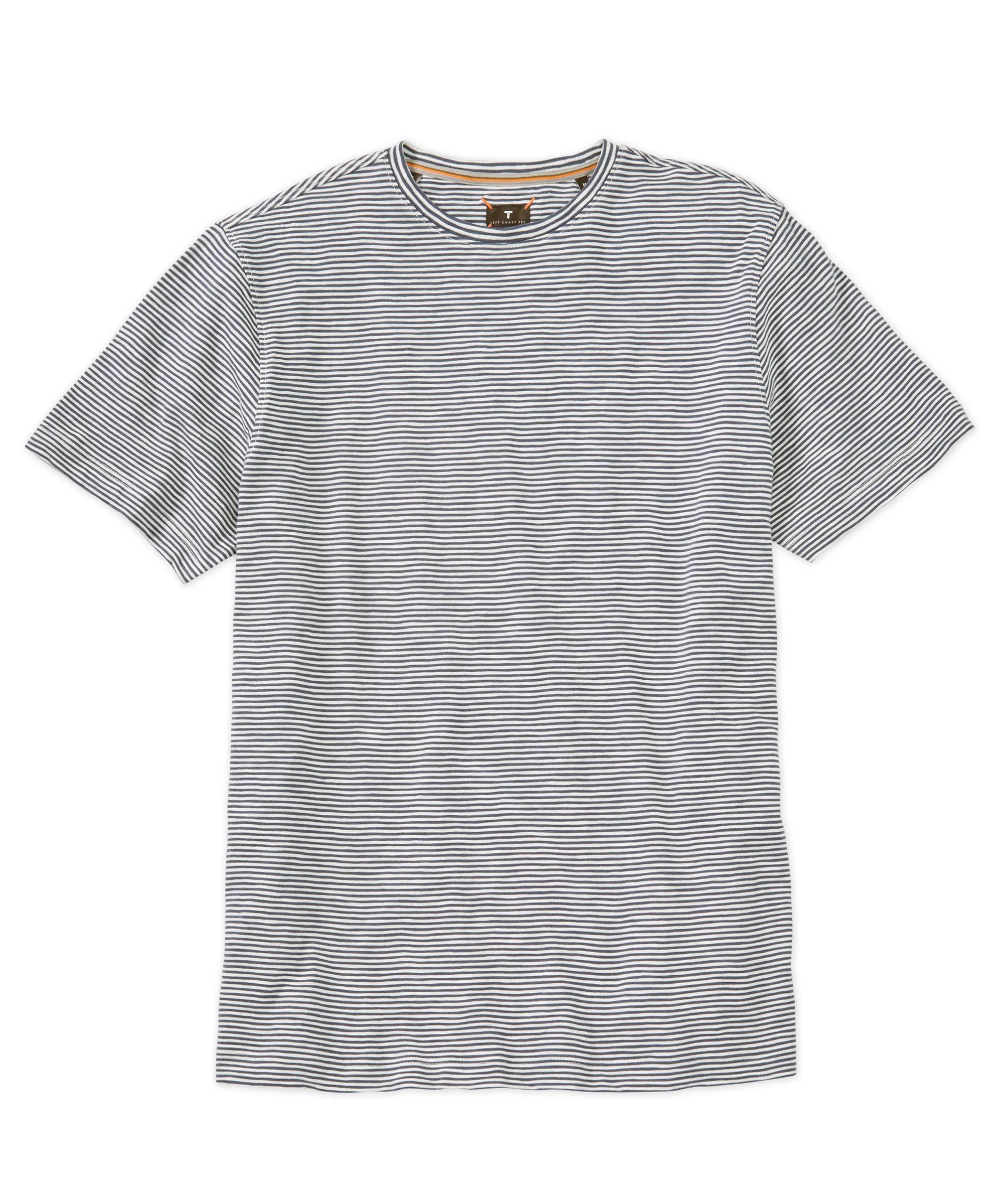 Left Coast Tee Seersucker Stripe Tee