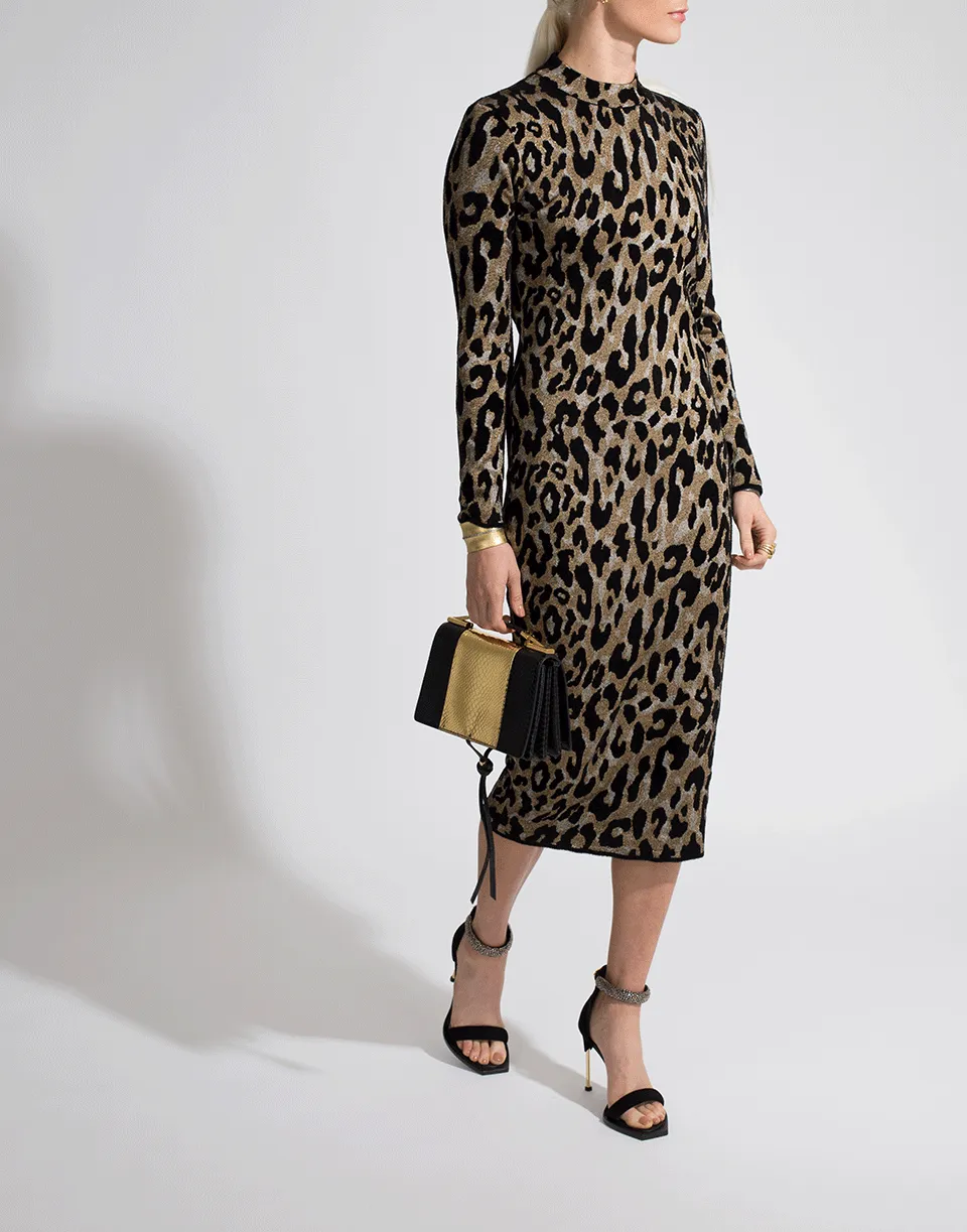 Leopard Knit Dress
