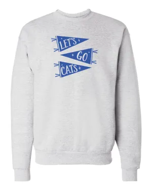 Let's Go Cats Crewneck