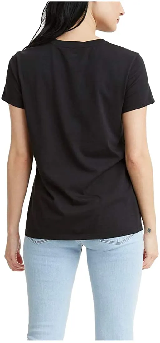 Levi's Women's Perfect T-Shirt - Caviar Desert Batwing Fill