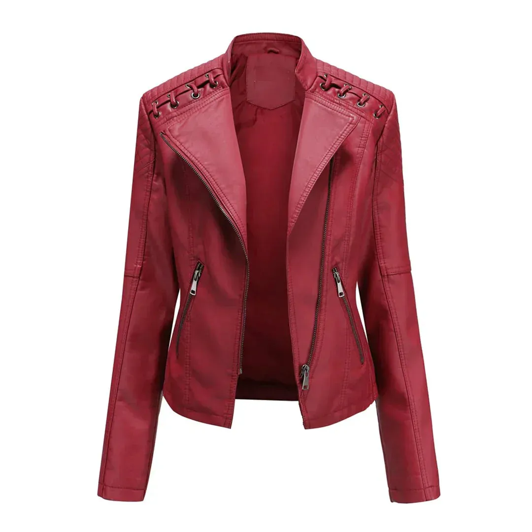 Mara Leather Jacket | Stylish & Modern
