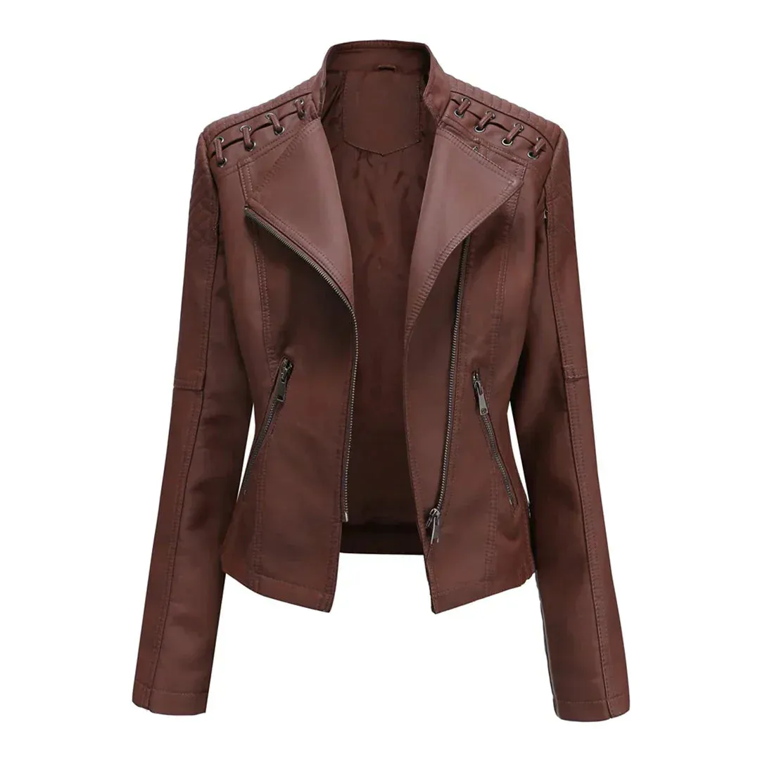 Mara Leather Jacket | Stylish & Modern