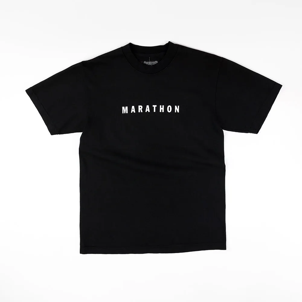Marathon Classic T-Shirt - Black/White