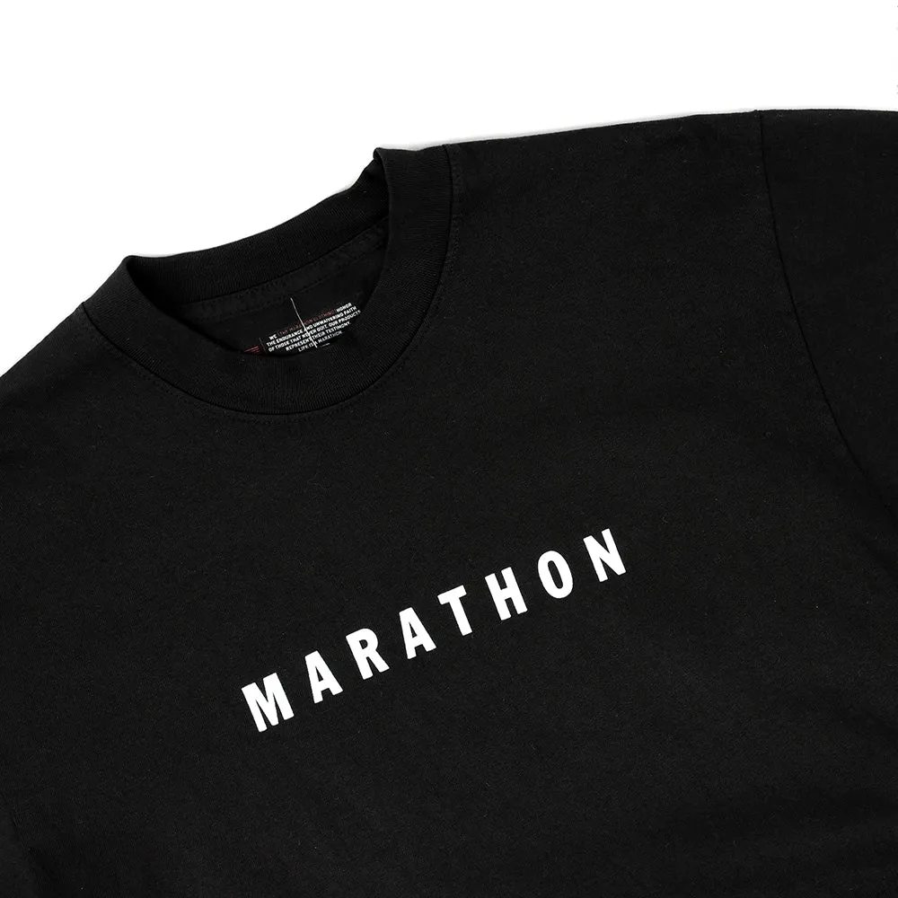 Marathon Classic T-Shirt - Black/White