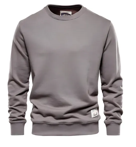 Men's Modern Casual Crewneck Jumper | Ideal for Autumn/Winter