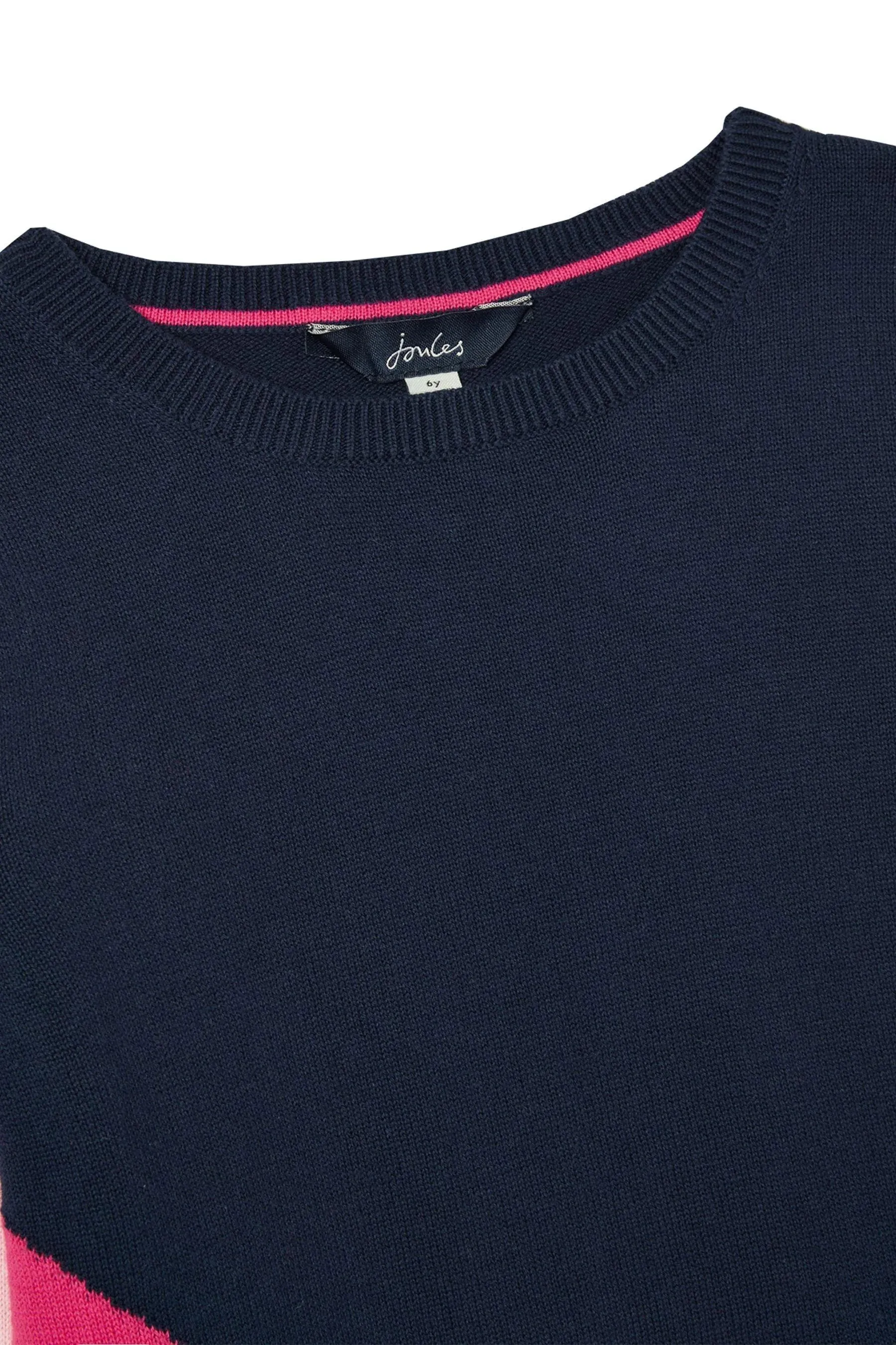Miranda Crewneck Sweater - Rainbow Horse  | Joules