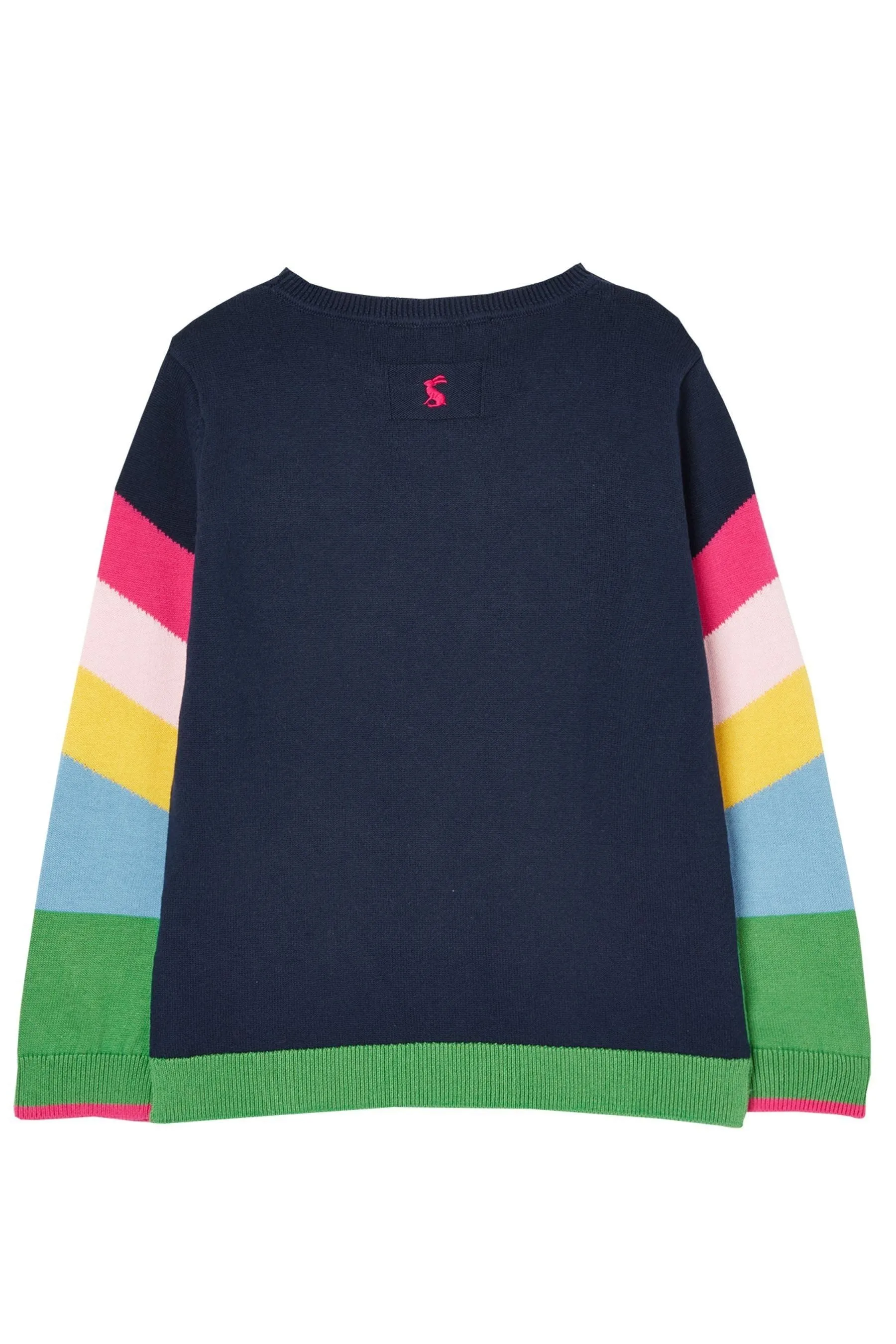 Miranda Crewneck Sweater - Rainbow Horse  | Joules