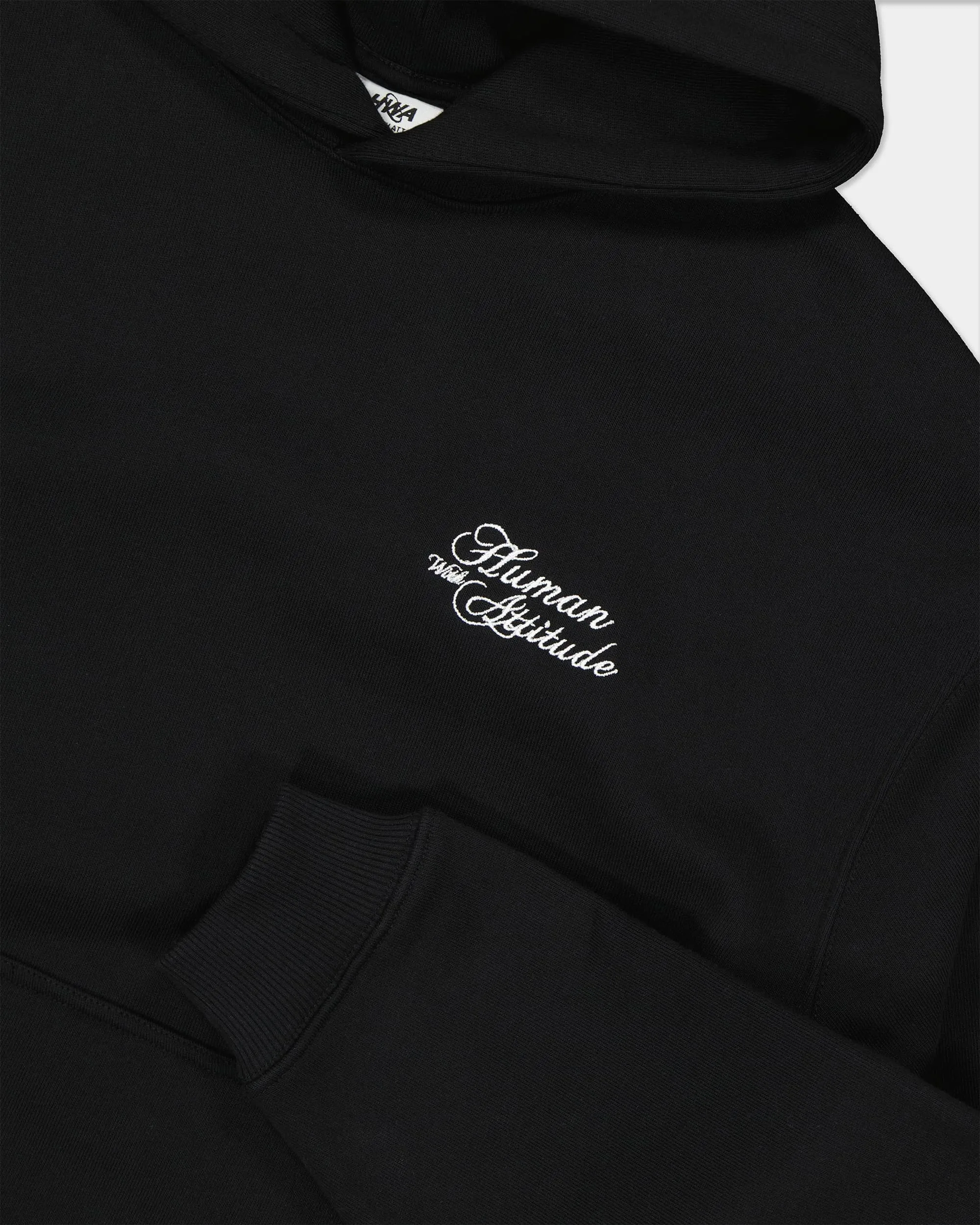Monogram Hoodie Brodé - Black