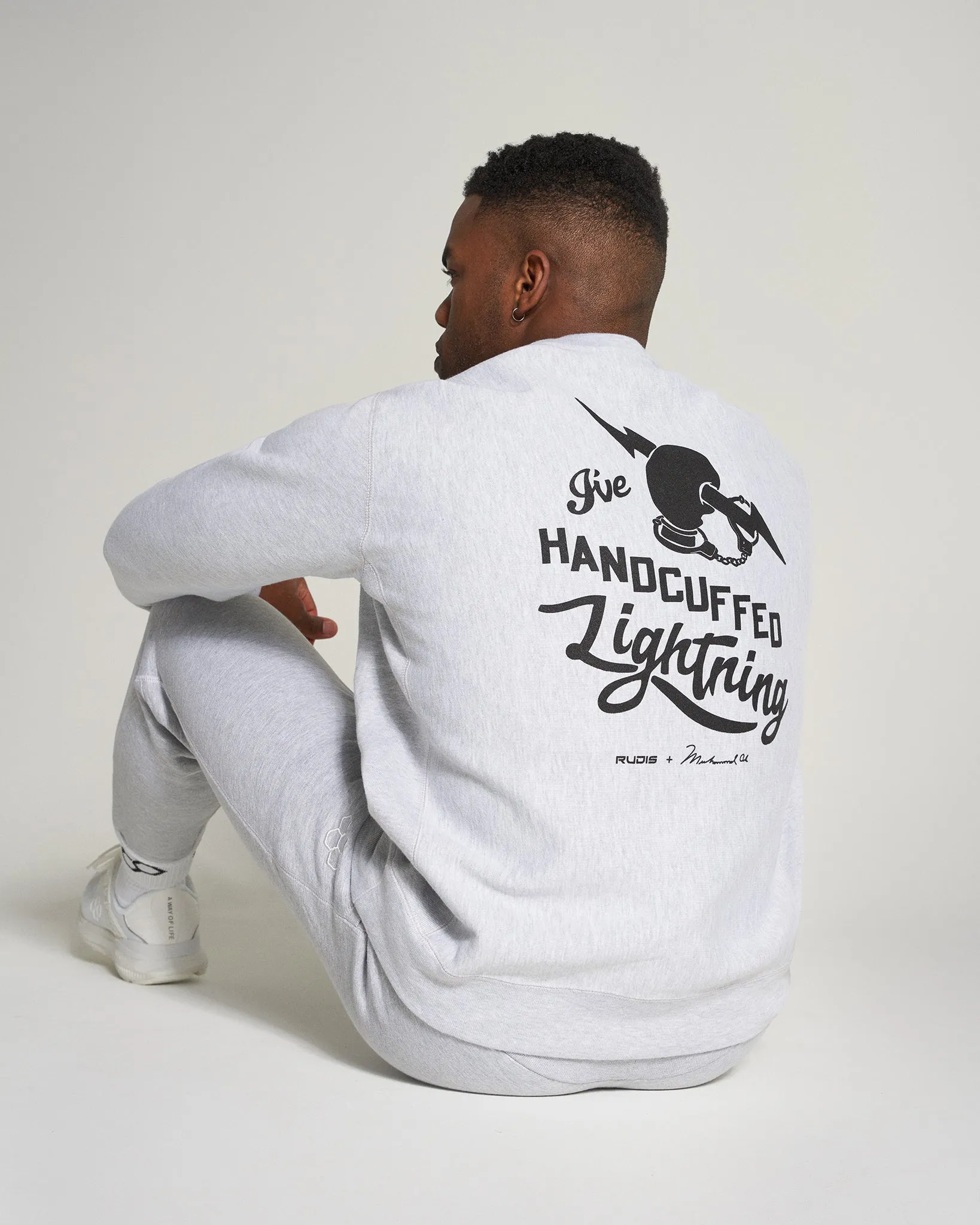 Muhammad Ali Lightning Crewneck