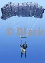 Navy HALO Jumper - Working Packed Parachute Set