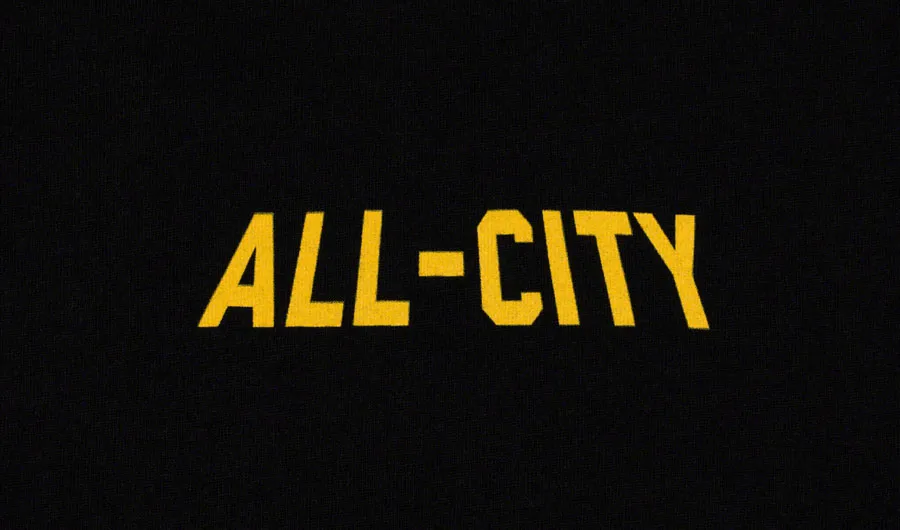 NEW All-City Club Tropic Men's T-Shirt - Black, 3X-Large