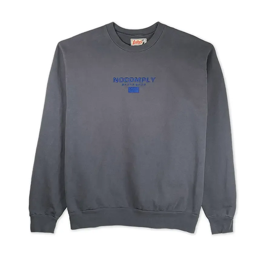 No-Comply NoCo Sport VCL Crew Sweatshirt - Azure