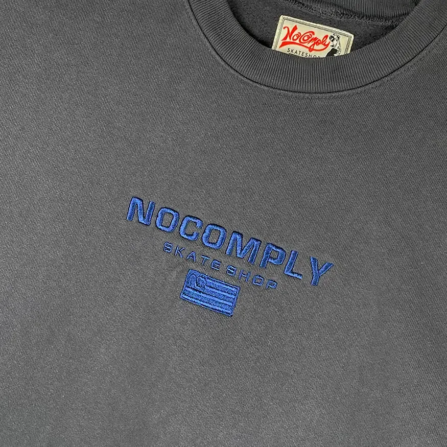 No-Comply NoCo Sport VCL Crew Sweatshirt - Azure