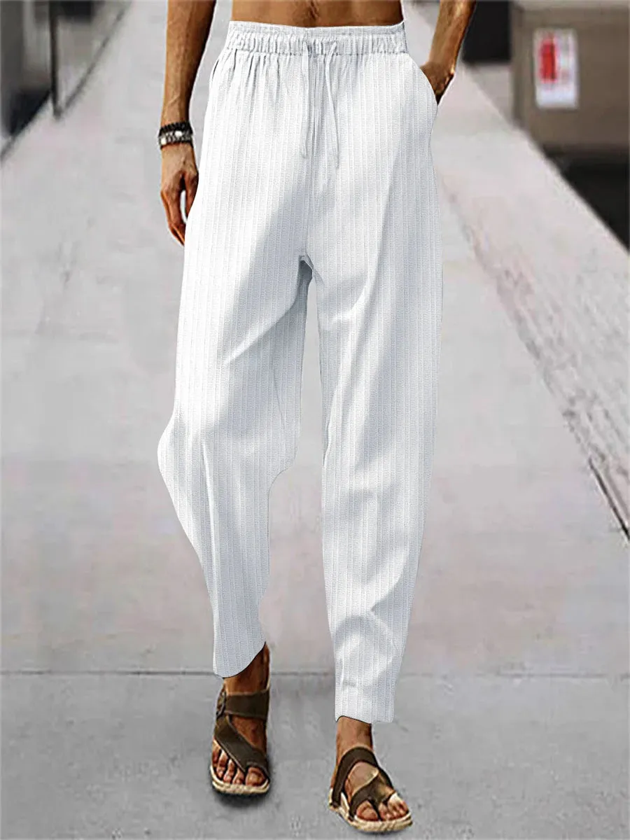 Noah – Men's Summer Hip Hop Casual Beach Striped Pants