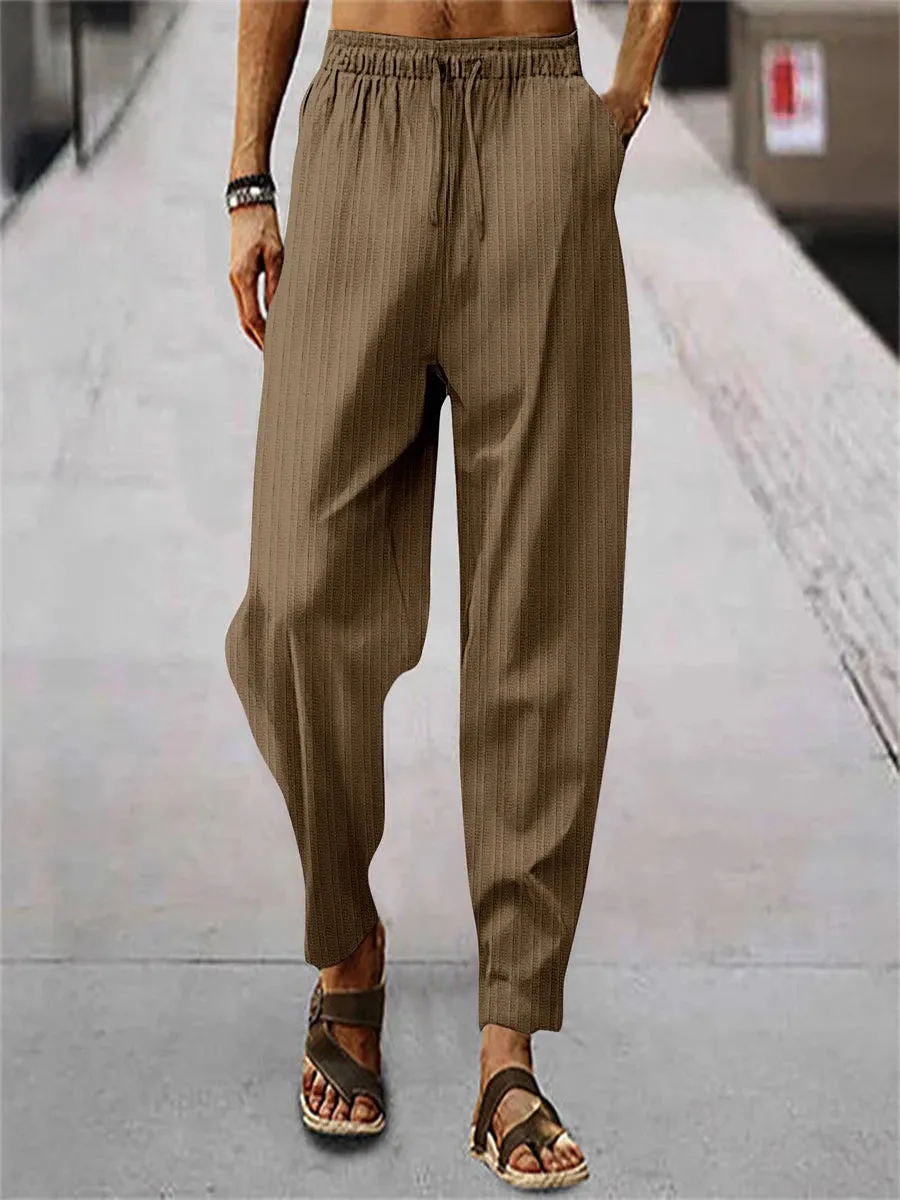 Noah – Men's Summer Hip Hop Casual Beach Striped Pants