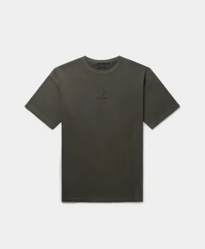 Obsidian Black Buffering Oversized T-Shirt