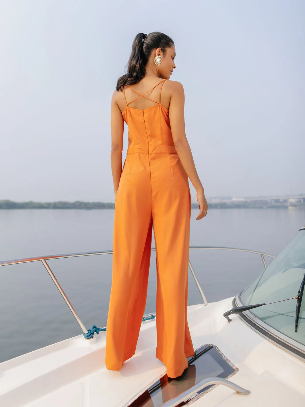 Opal Slit Jumpsuit