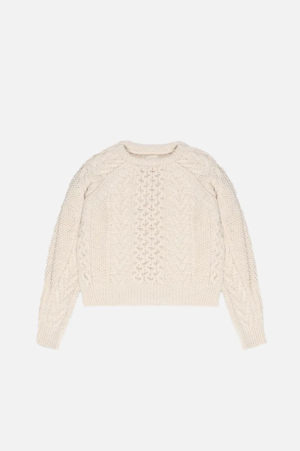OVERSIZED JUMPER "TIBET" CREAM
