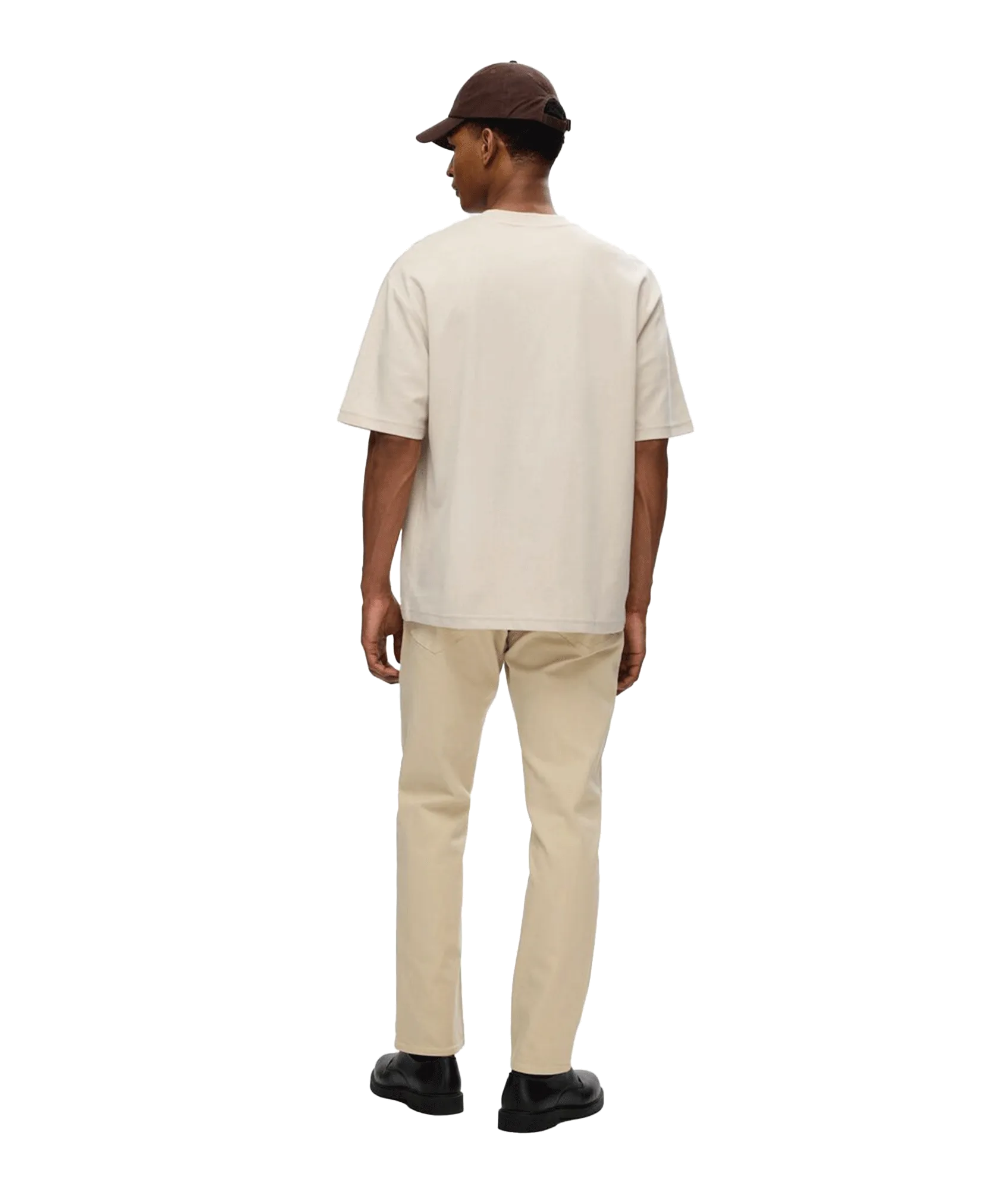 Oversized Short Sleeve T-Shirt - Cream