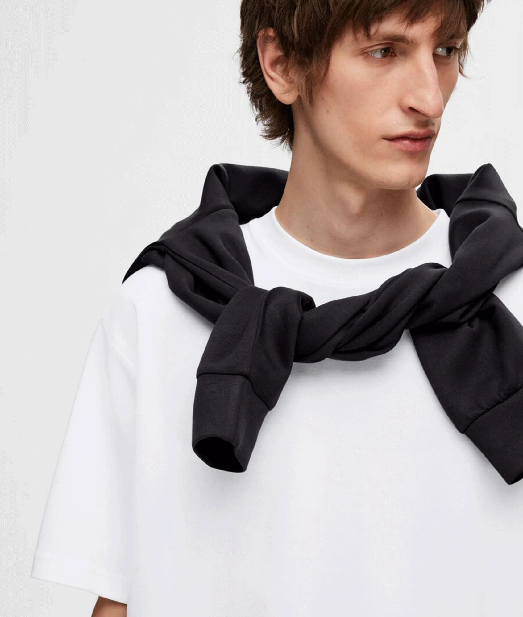 Oversized Short-sleeved T-shirt - White