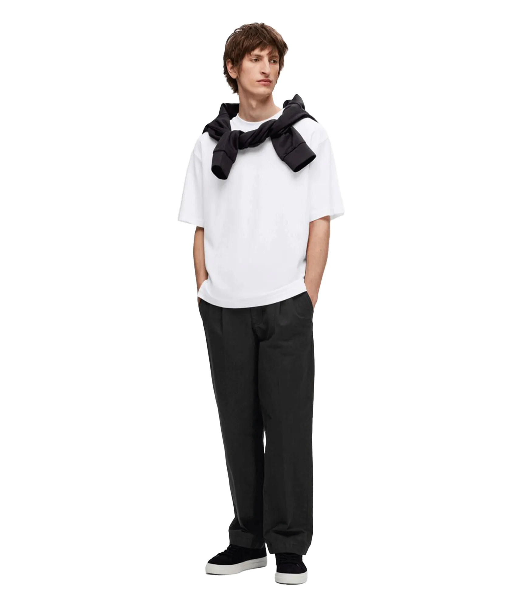 Oversized Short-sleeved T-shirt - White