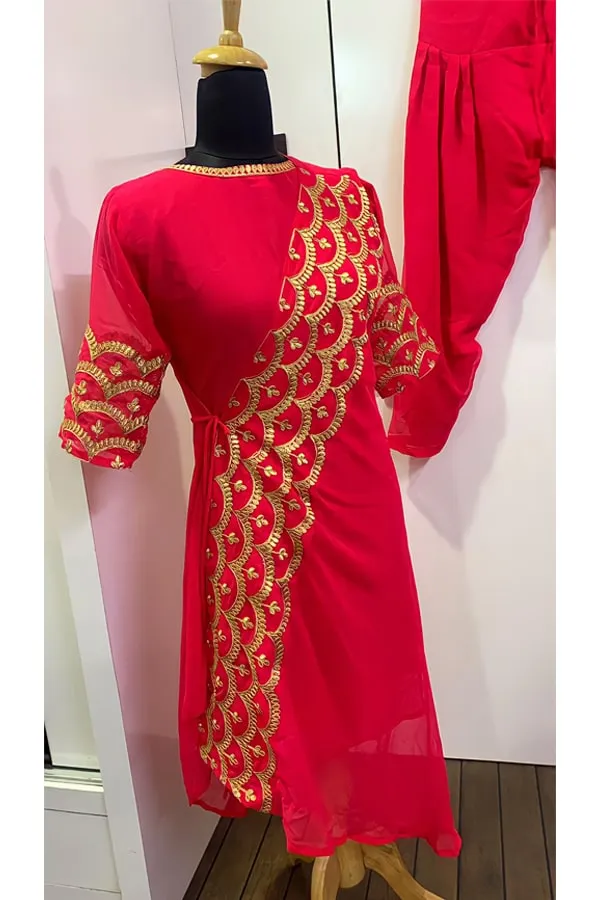 Patiala Pink punjabi suit Latest design 2021