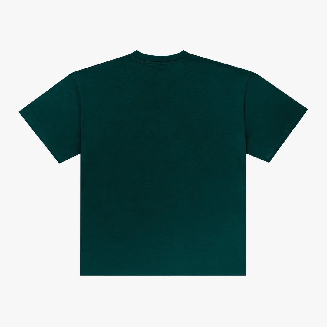 Peak Oversized T-Shirt Deep Green