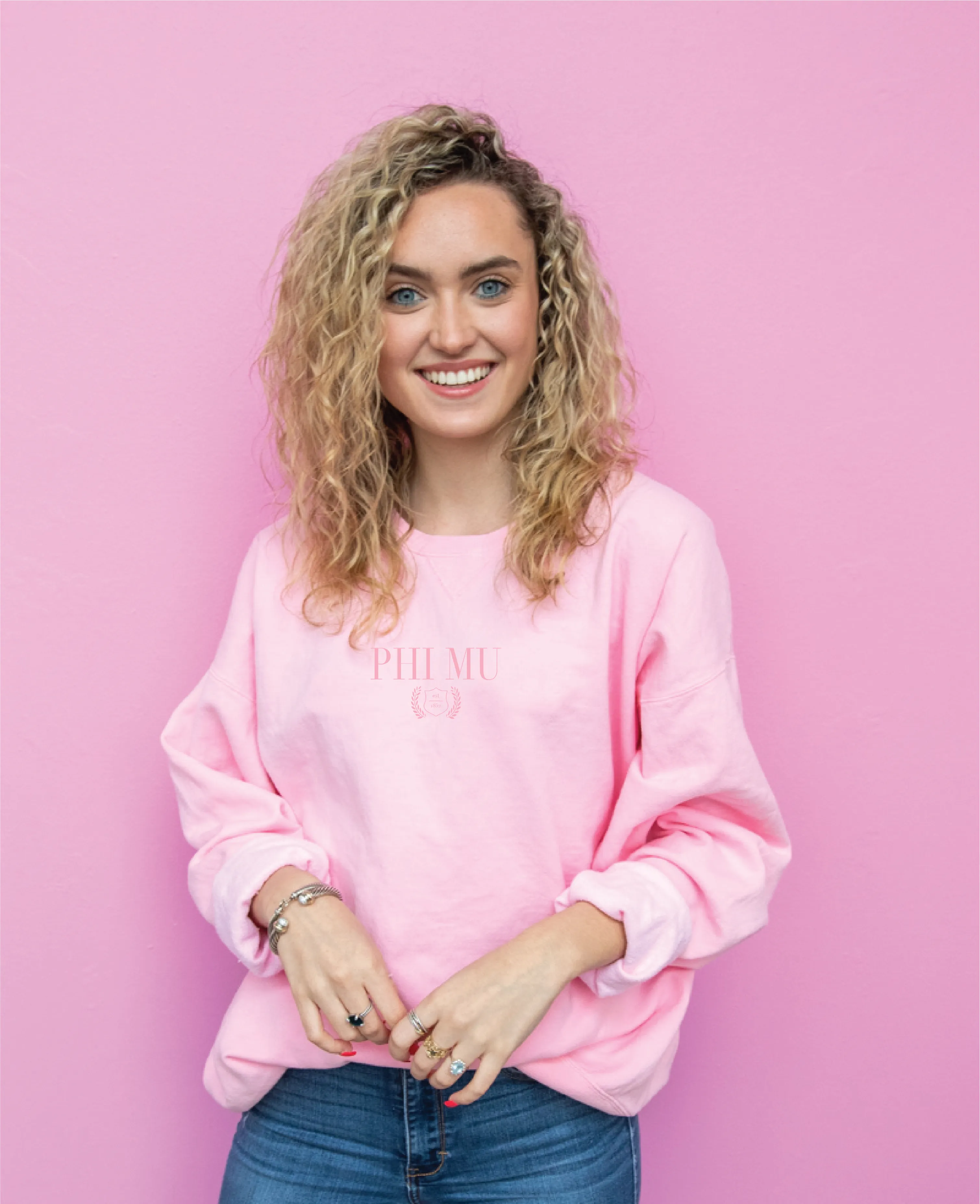 Phi Mu Classic Crewneck