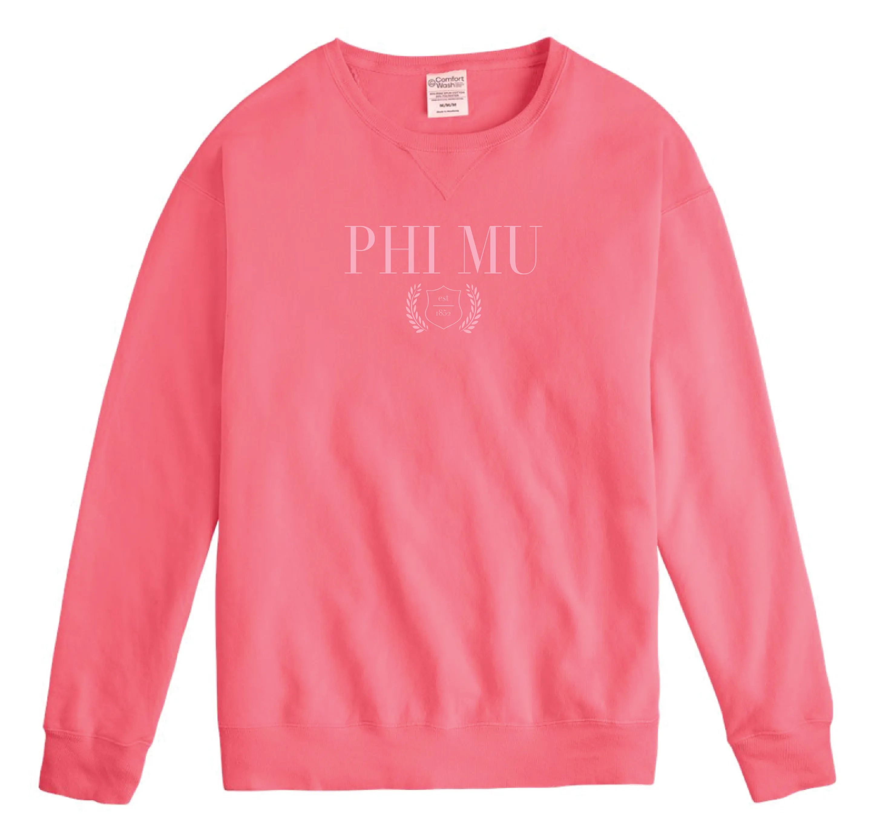 Phi Mu Classic Crewneck