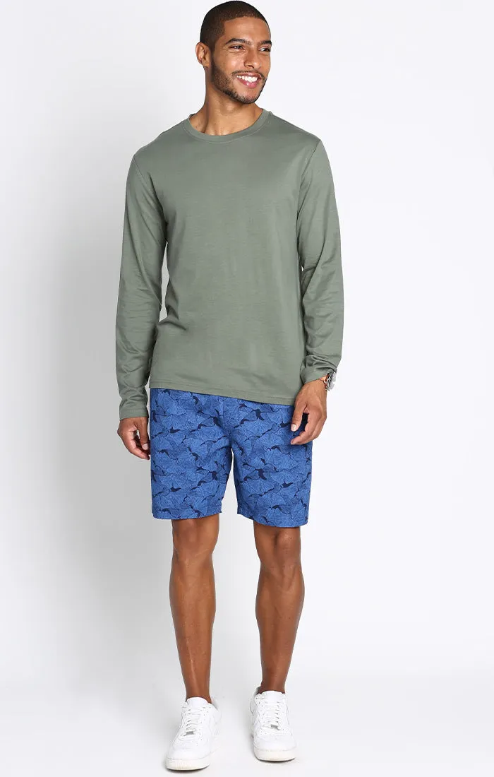 Pima Cotton Long Sleeve Crewneck